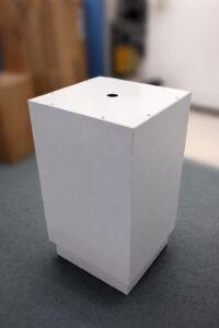 展示什器 納品時